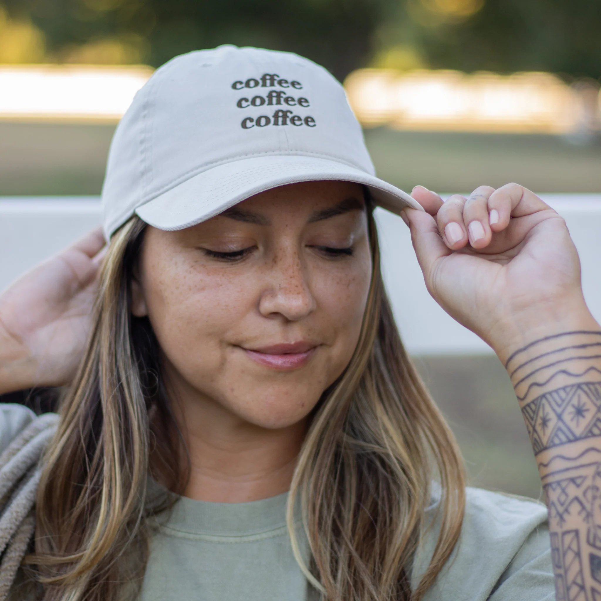 Coffee Coffee Coffee Dad Hat - Image 3